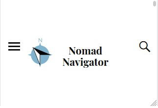 Picture of Nomad Navigator homepage